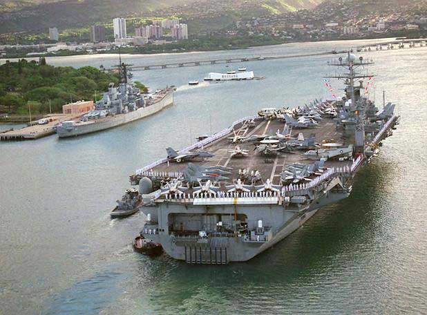 USS Vinson Navy Carrier Ship